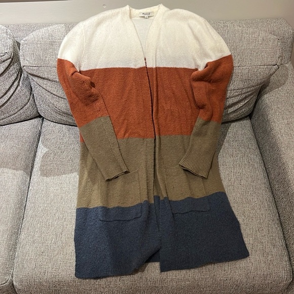 Madewell Striped Cardigan, XS - Picture 3 of 4